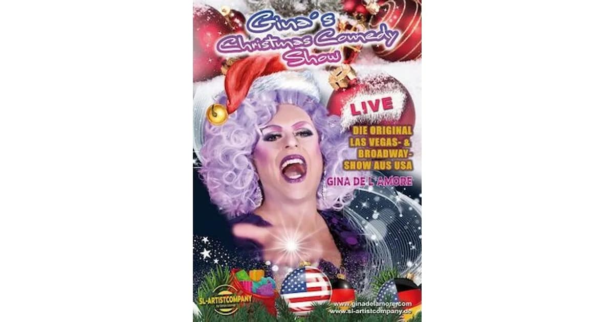 Gina's Christmas Comedy Show 2026 - Original Las Vegas & Broadway Show event image