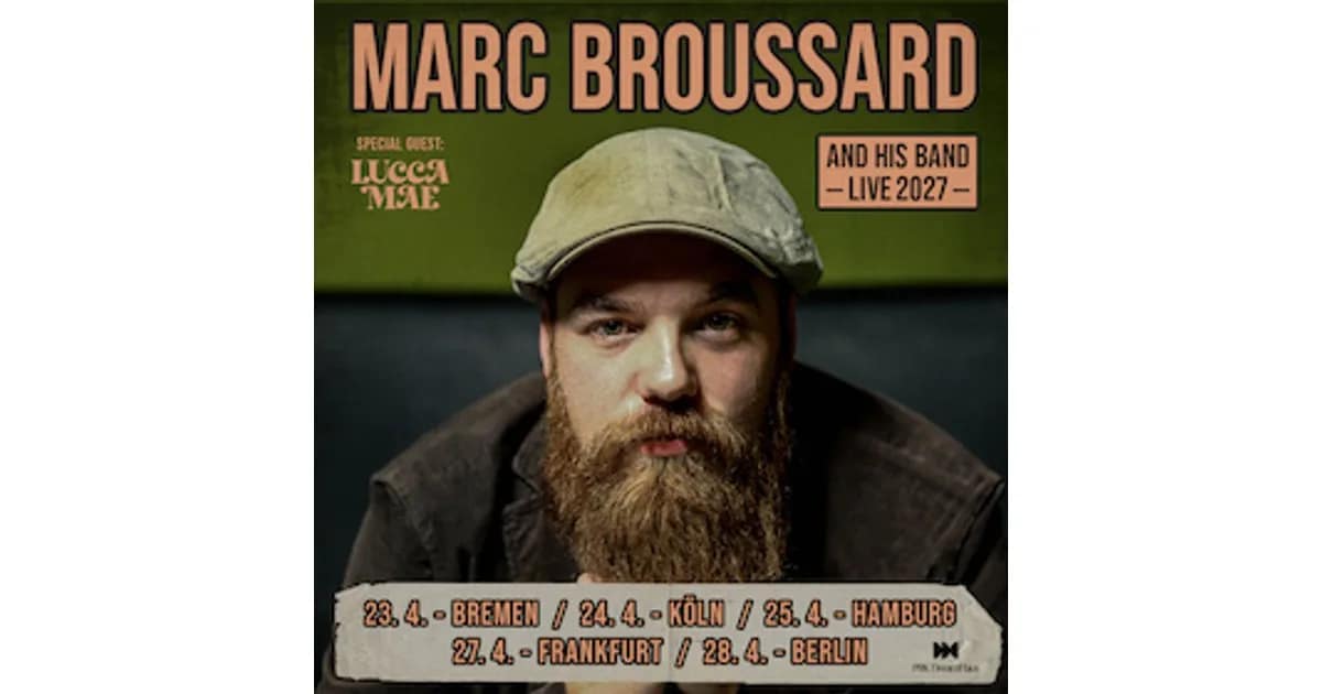 Marc Broussard - And His Band – Live 2027 event image