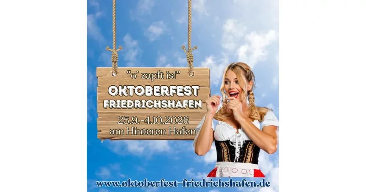 Oktoberfest Friedrichshafen - Wiesn-Stimmung mit Joe's Wiesn Band