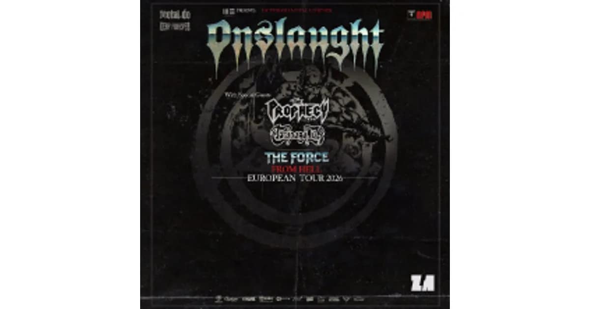 ONSLAUGHT "The Force from Hell” Tour | Supports: The Prophecy 23 - Toranaga UK event image