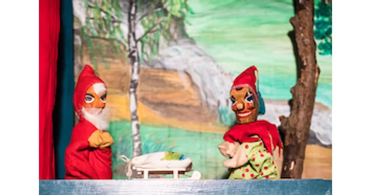 Kulturveranstaltungen, Konzerte, Comedy, Shows u.v.m. - Bruckis Puppentheater spielt „Der Weihnachtsschlitten“ event image