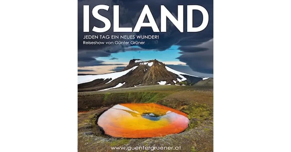Live-Multivision "Island" - Live-Multivision "Island – Jeden Tag ein neues Wunder" event image