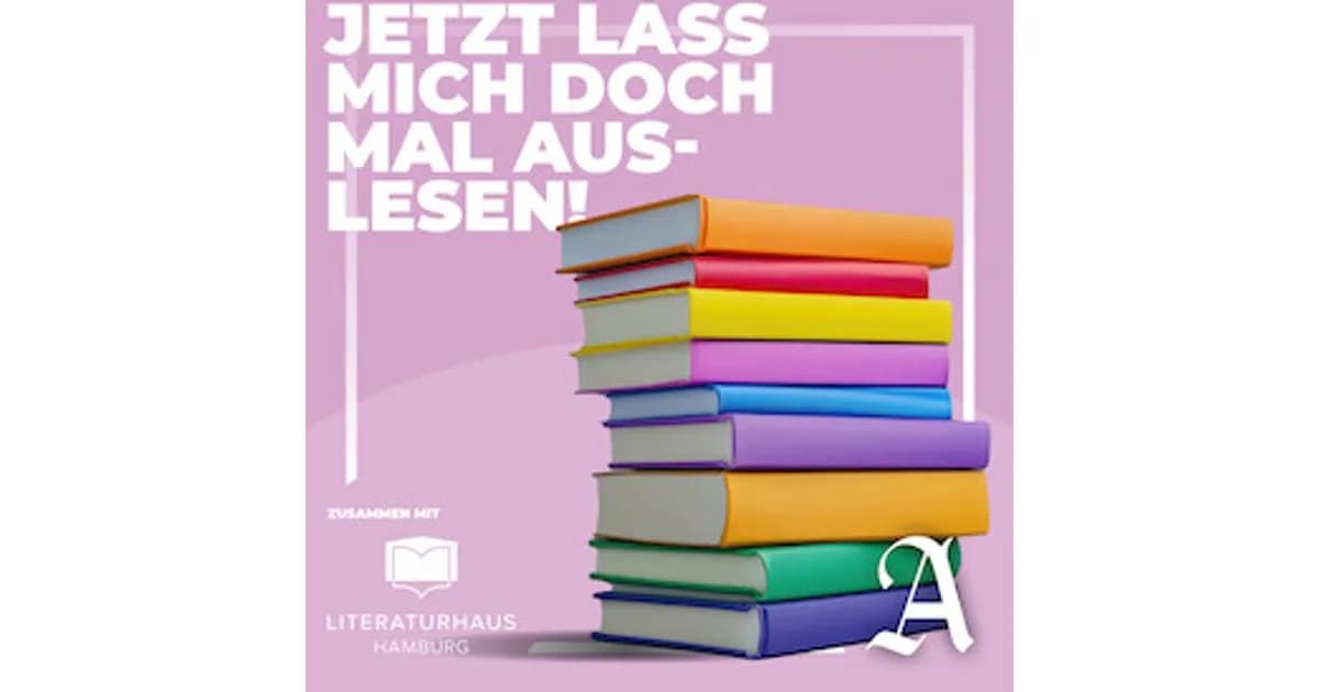 Harbour Front Literaturfestival 2026 - „Jetzt lass mich doch mal auslesen“ (Live-Podcast) event image