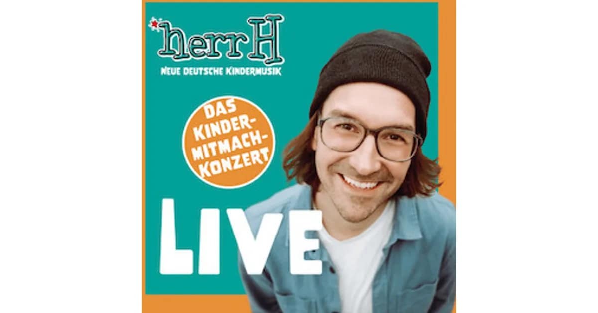 herrH | Neue Deutsche Kindermusik - Das KinderMitmachKonzert für die ganze Familie! event image