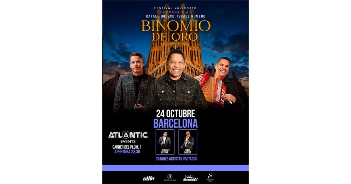 Festival Vallenato - Homenaje a Binomio de Oro de América event poster