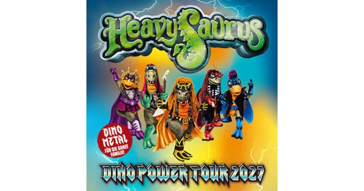 Heavysaurus - Mission Dino Power Tour 2027 event image
