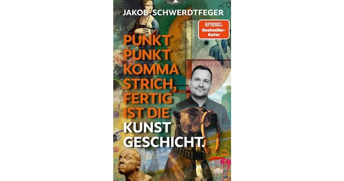 Literaturtage Albstadt 2026 - Punkt Punkt Komma Strich, fertig ist die Kunstgeschicht - Lesung mit Jakob Schwerdtfeger event image