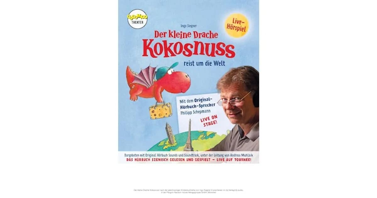 Der kleine Drache Kokosnuss reist um die Welt - YOUNG FRITZ - Live Hörspiel event image