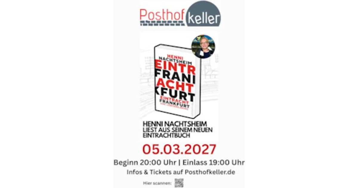 Henni Nachtsheim liest - Aus seinem Eintracht-Buch event image