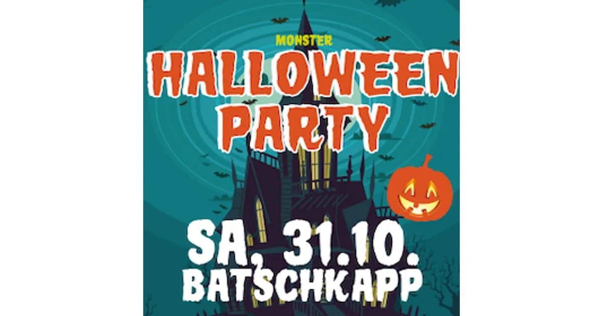 MONSTER HALLOWEEN PARTY event image