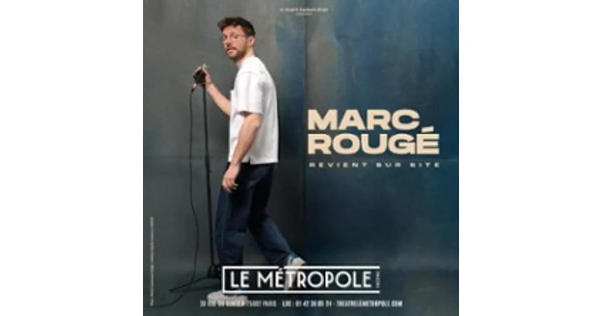 Marc Rougé - Revient Sur Site event image