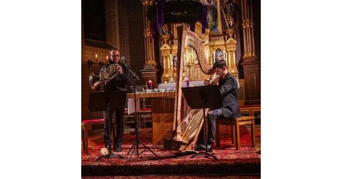 Senioren Weihnachten - Erleben Sie A bissal staade Zeit mit dem Duo Harfe und Horn mit Musik und besinnlichen Texten. event image