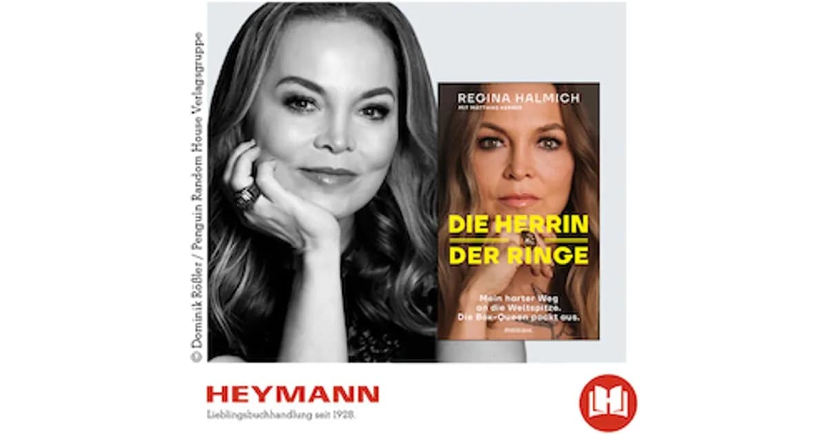 Lesungen 2026 - Regina Halmich: Die "Herrin der Ringe" live in Hamburg event image