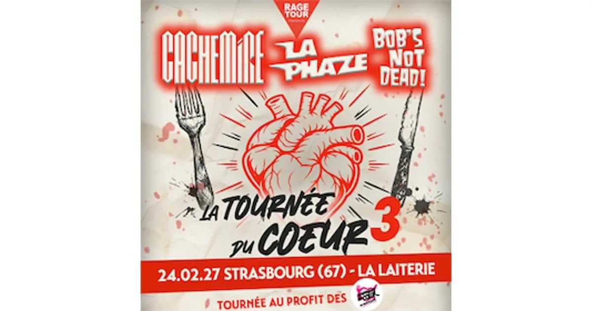 Cachemire + La Phaze + Bob's Not Dead event image