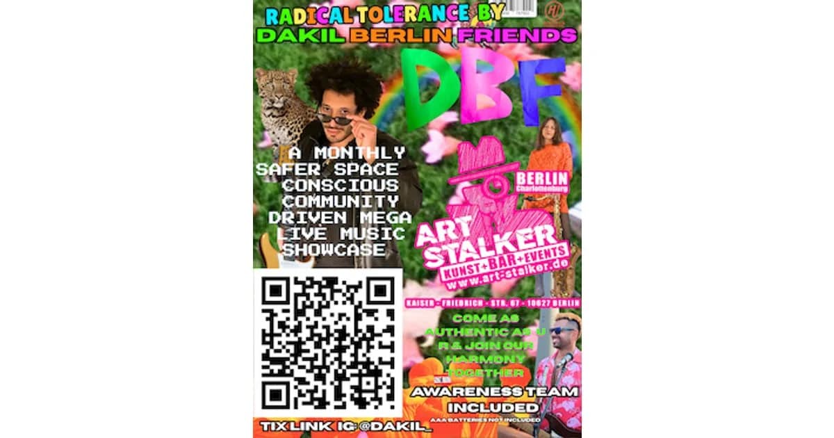 Dakil Berlin Friends - Indie-Disco-Rock event image