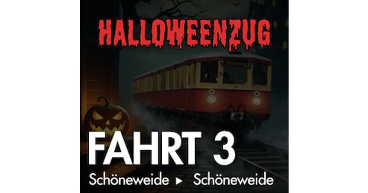 Halloweenzug 2026 - Fahrt 3 event image