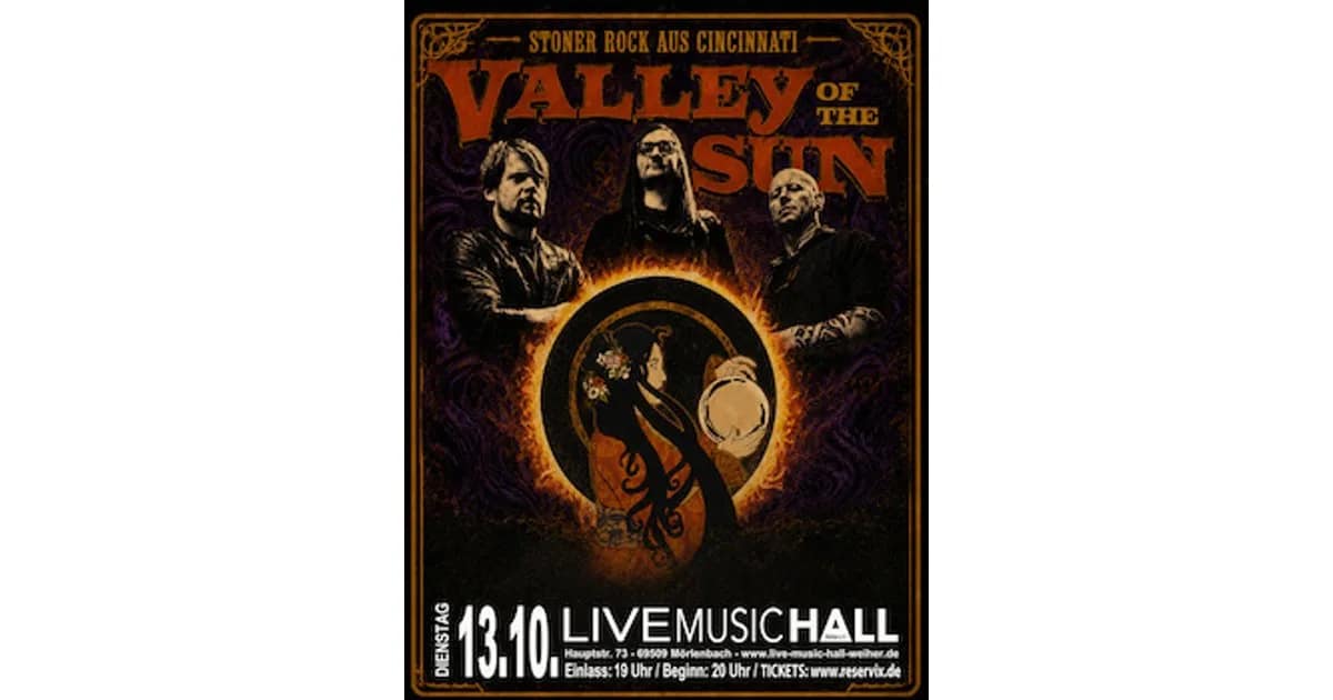 Valley Of The Sun - Europeen Tour 2026 event image