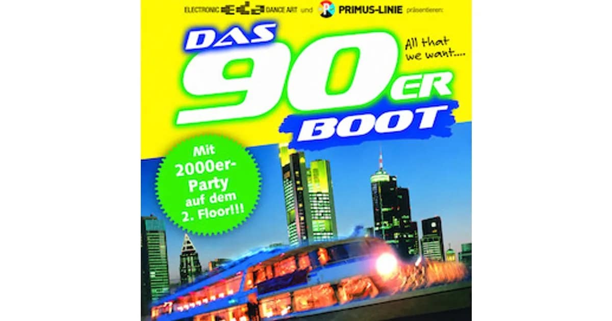DAS 90er BOOT - Das erste 90erBoot im Juni 2027 event image