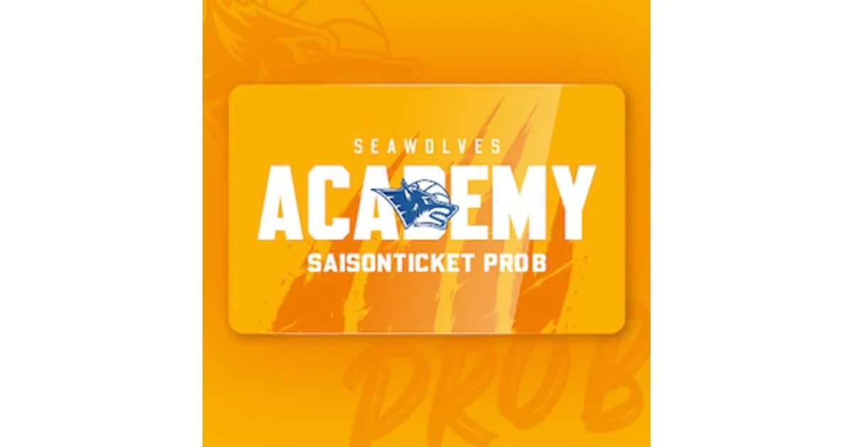 Dauerkarten - Dauerkarte Seawolves Academy Pro B Nord 2026/2027