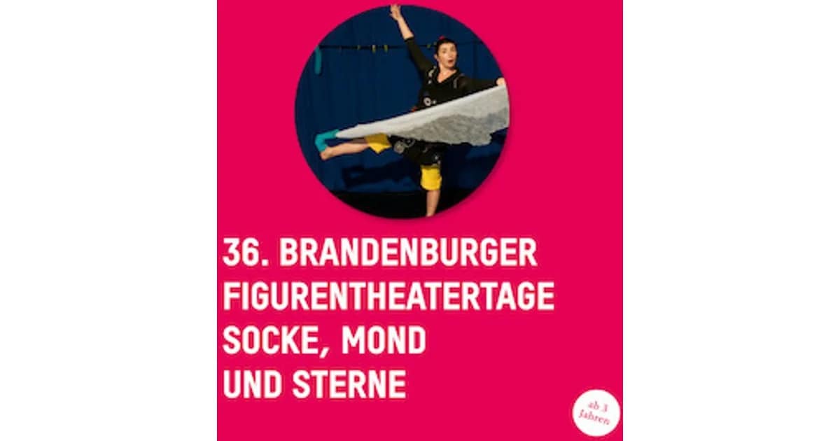 36. Brandenburger Figurentheatertage - Socke, Mond und Sterne event image