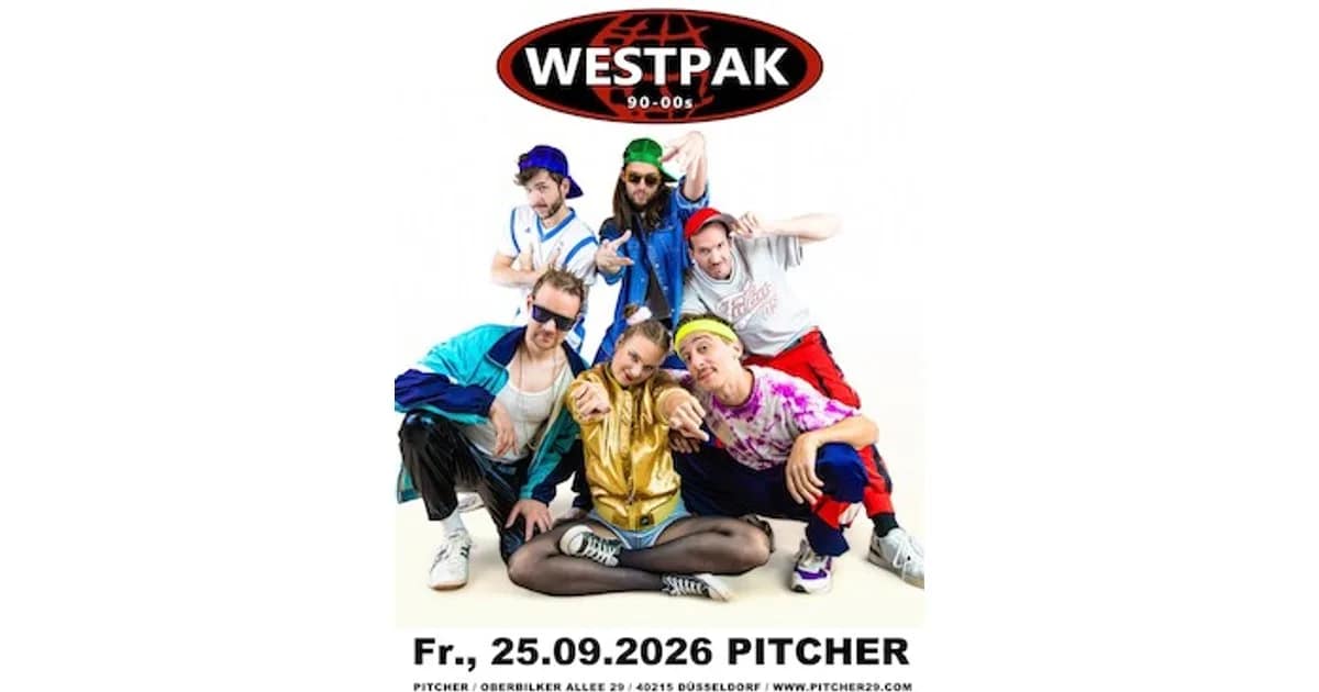 WESTPAK - Die 90/00er Jahre Partyband event image