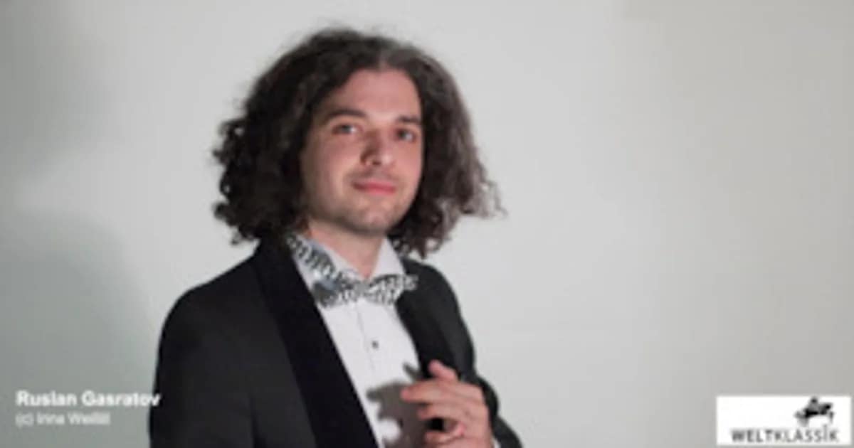 Weltklassik am Klavier - Ruslan Gasratov präsentiert: Schafe können sicher weiden, türkischer Marsch, Feuer der Romantik event image