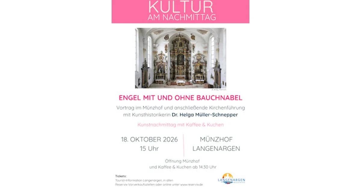 Kultur am Nachmittag - Engel mit und ohne Bauchnabel event image