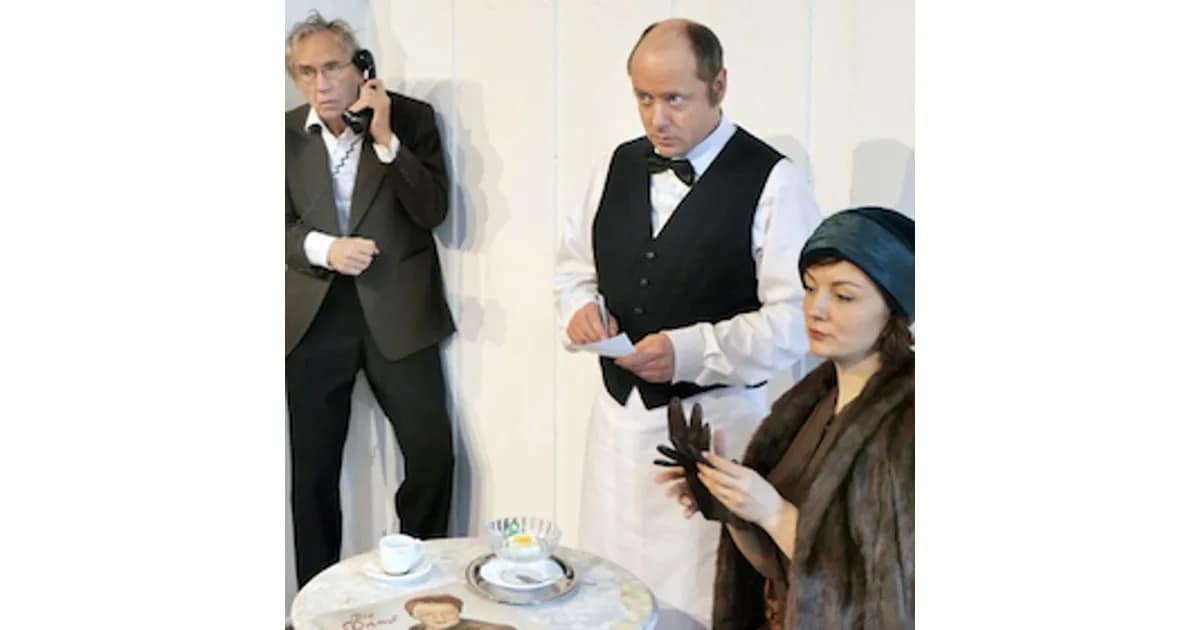 Zwei Eier im Glas, bitte sehr! - Im Romanischen Café der Goldenen 20er - Kostenlose Einführung zum Stück mit dem Autor um 18 Uhr in der Probebühne event image