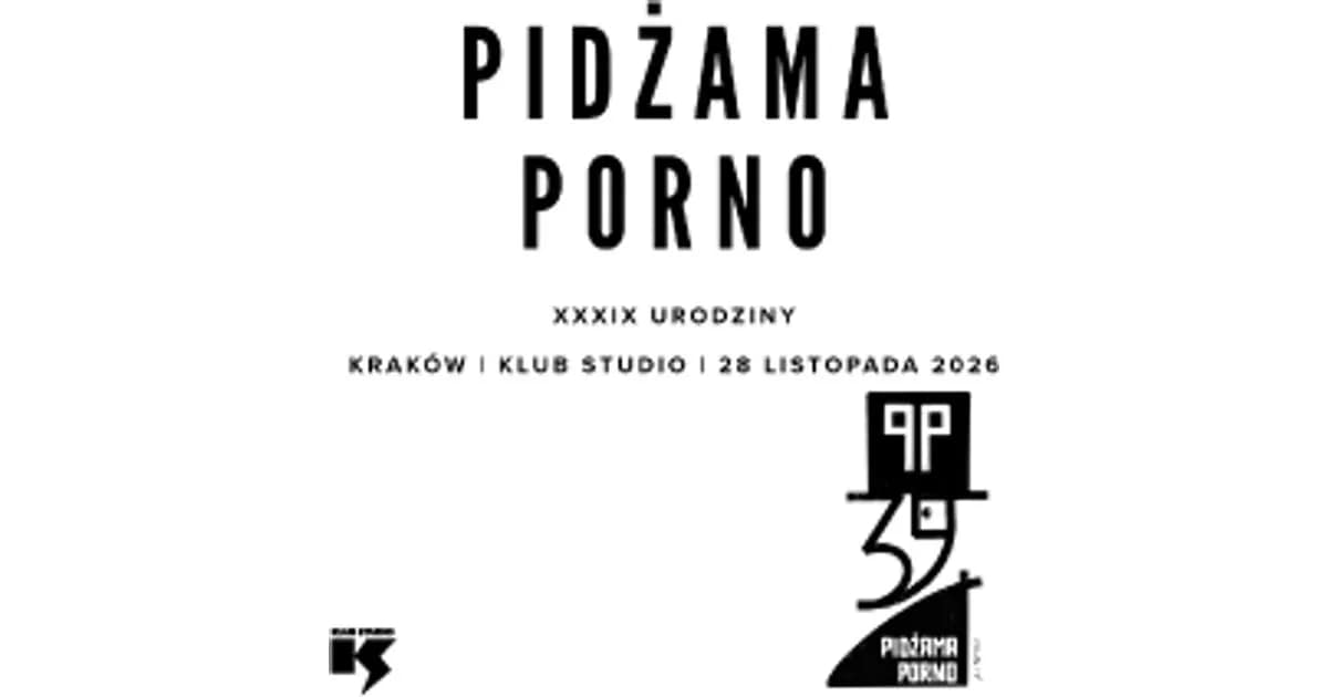 PIDŻAMA PORNO XXXIX urodziny event image