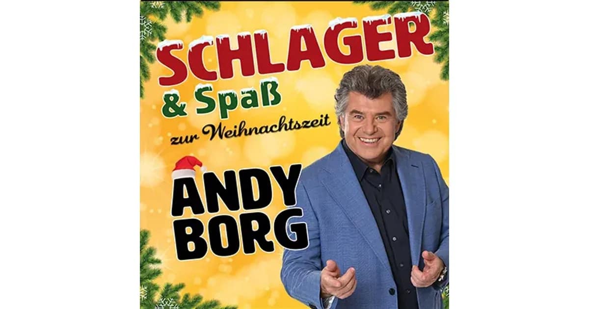 Schlager & Spaß zur Weihnachtszeit mit Andy Borg event image