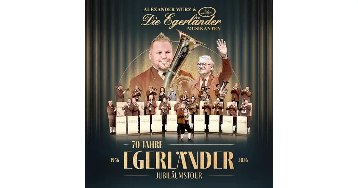 Alexander Wurz & Die Egerländer Musikanten - Das Original event image