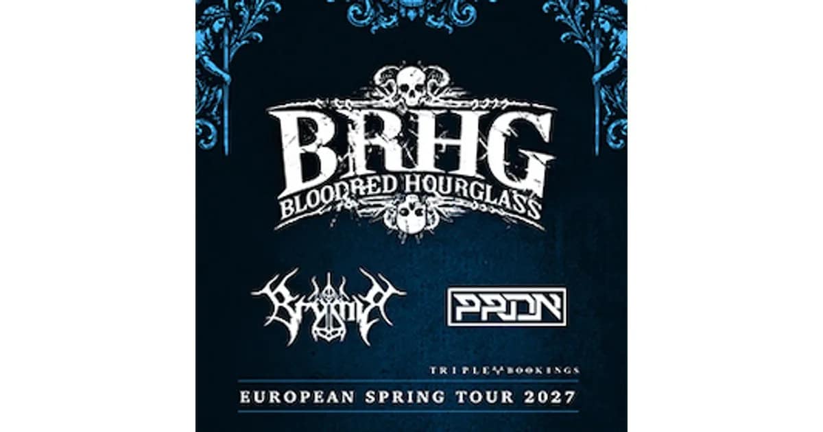 Bloodred Hourglass - European Spring Tour 2027 event image