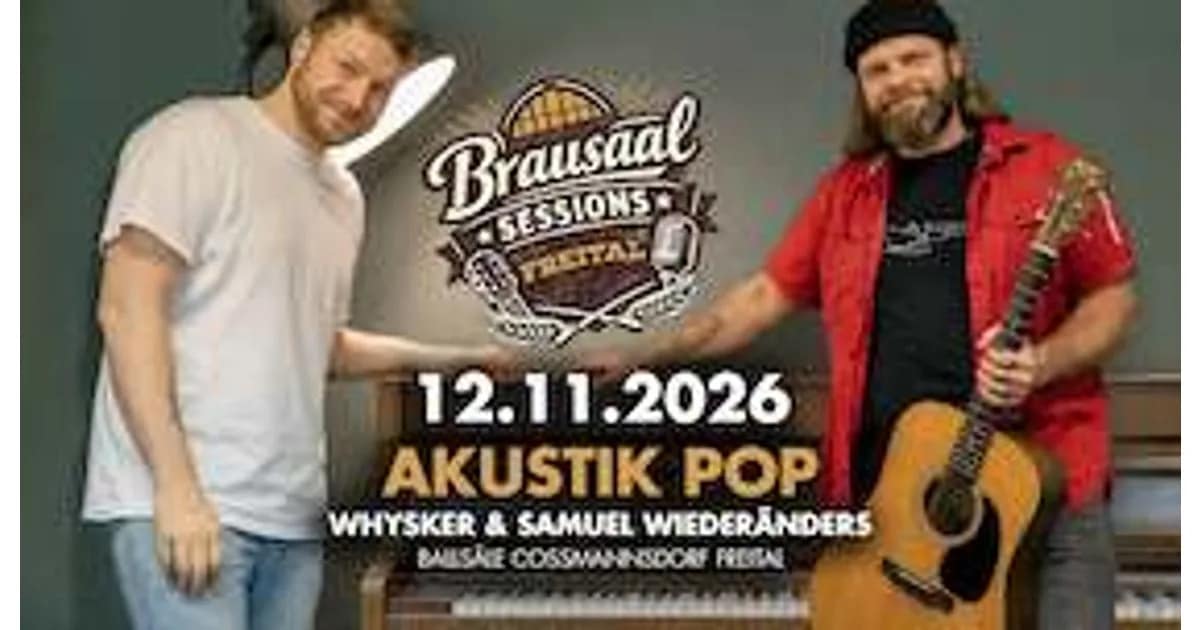 Ballsäle Coßmannsdorf - Akustik Pop event image