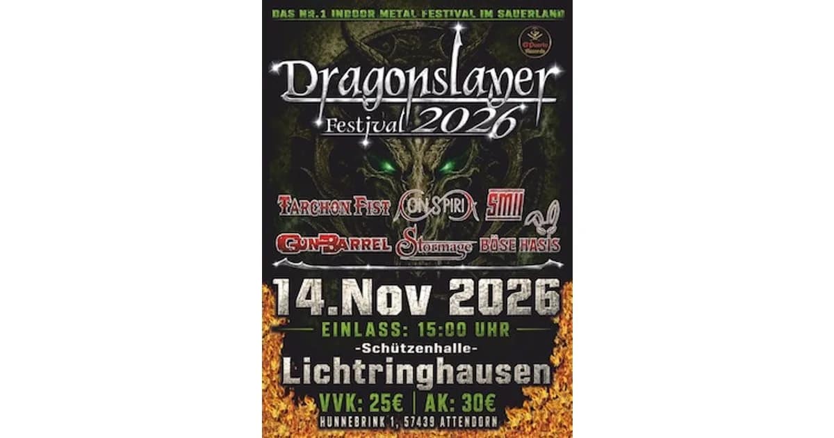 Dragonslayer Festival - Dragonslayer Festival 2026 event image