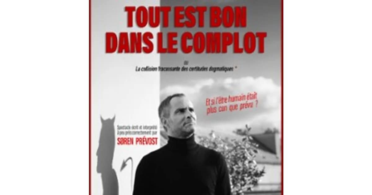 Tout est Bon dans le Complot event image