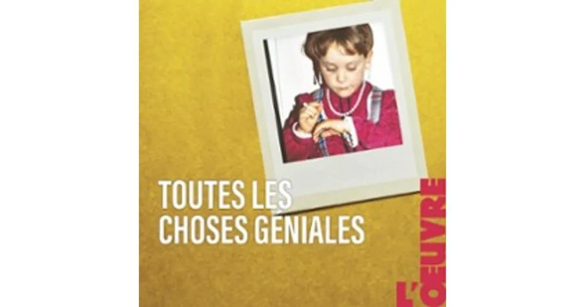 Toutes les Choses Géniales event image