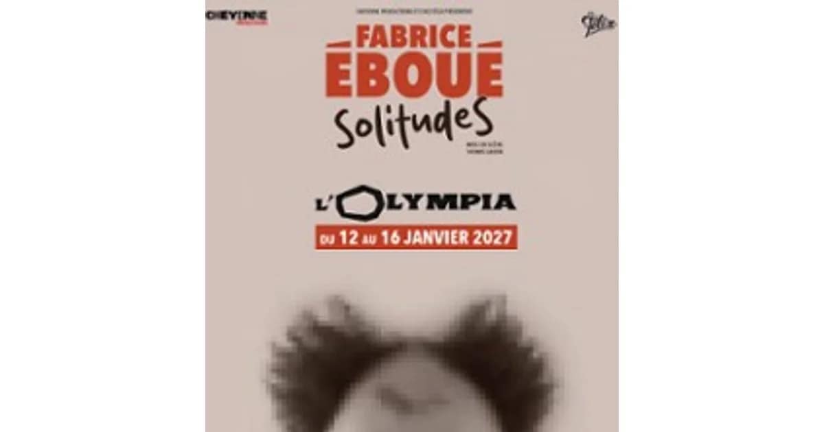 Fabrice Eboué - SolitudeS event image