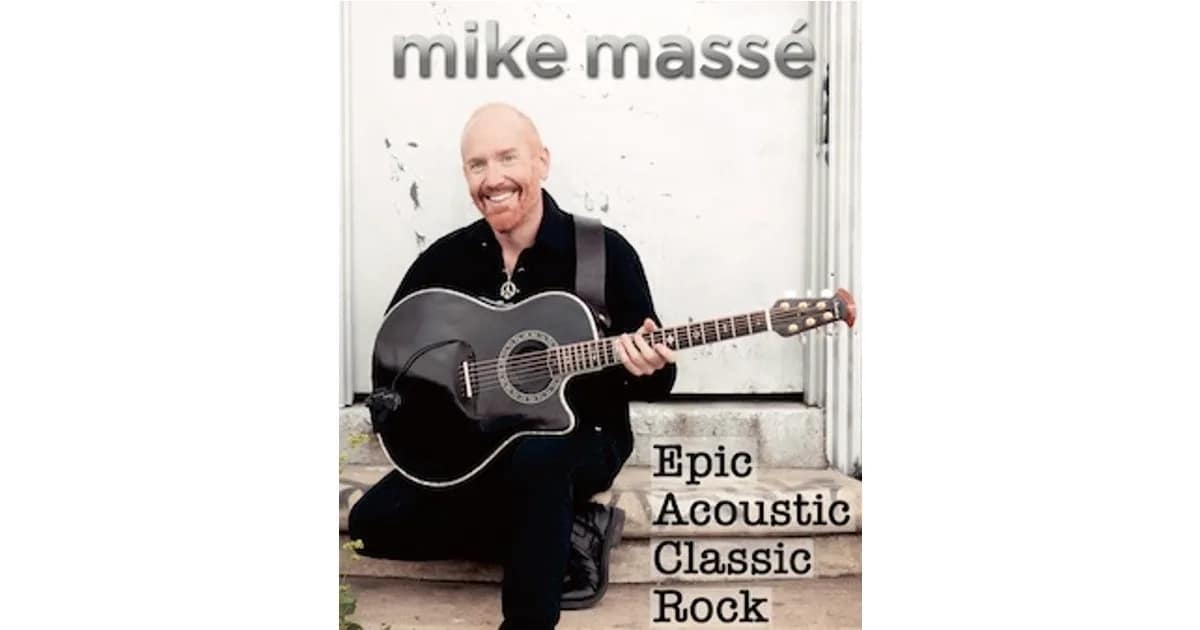 Mike Masse "Epic Acoustic Classic Rock in Concert" event image