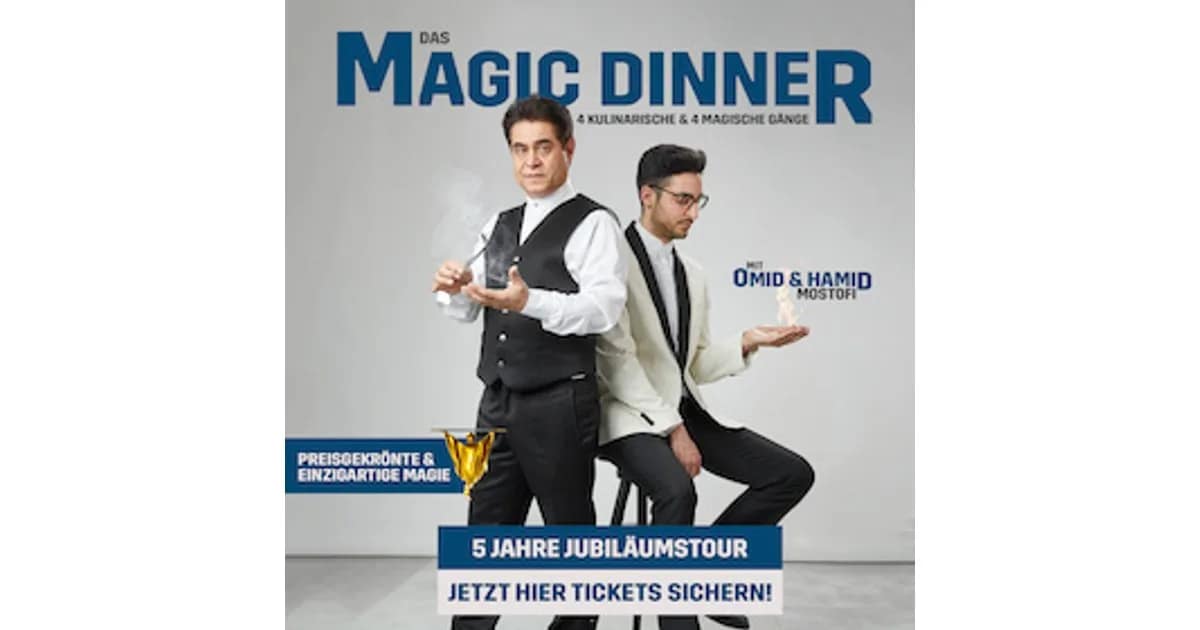 Das Magic Dinner mit Omid & Hamid - Das Magic Dinner - Schützen Donaueschingen event image