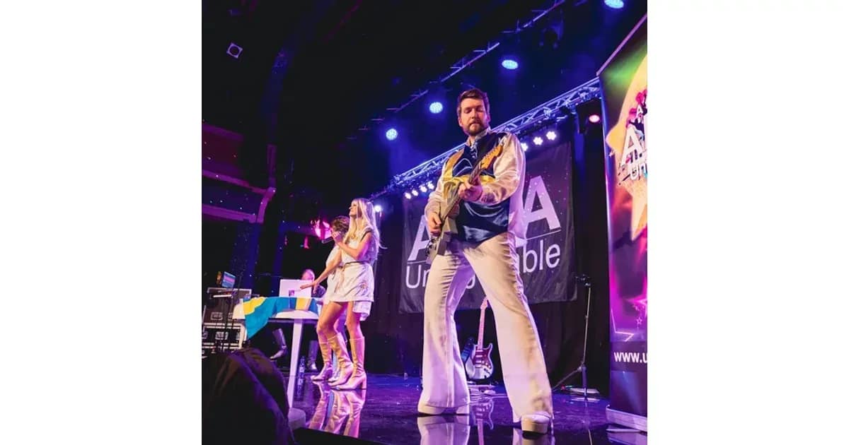 A Tribute to ABBA - Unforgettable - Tour 2026 event poster