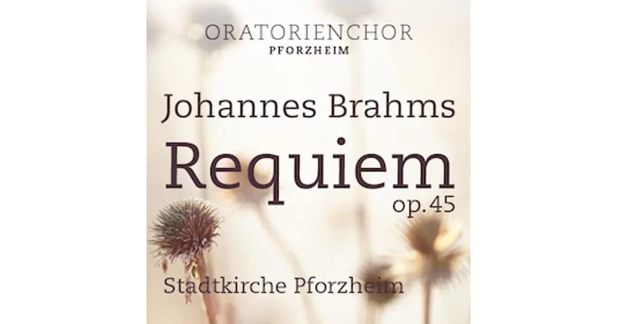 Johannes Brahms – Requiem event image