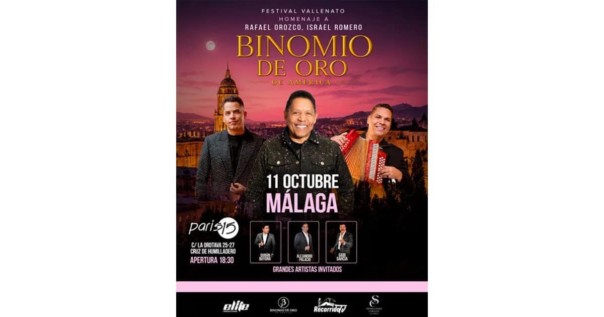Festival Vallenato - Binomio de Oro de América event image
