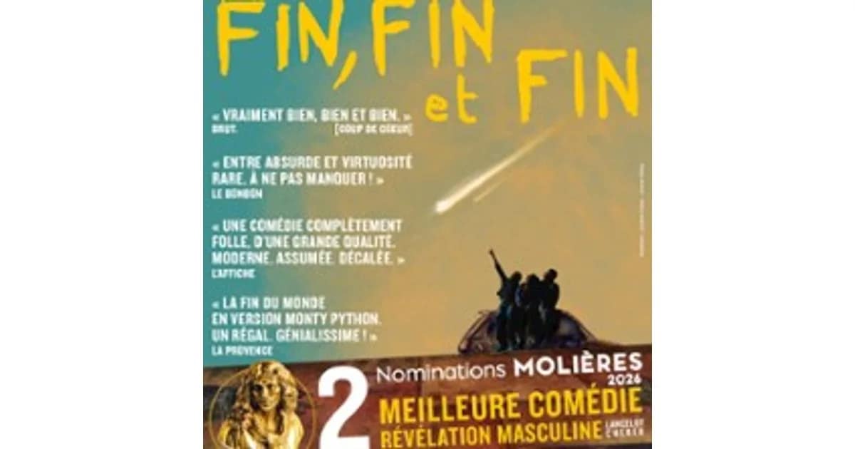 Fin, Fin et Fin event image