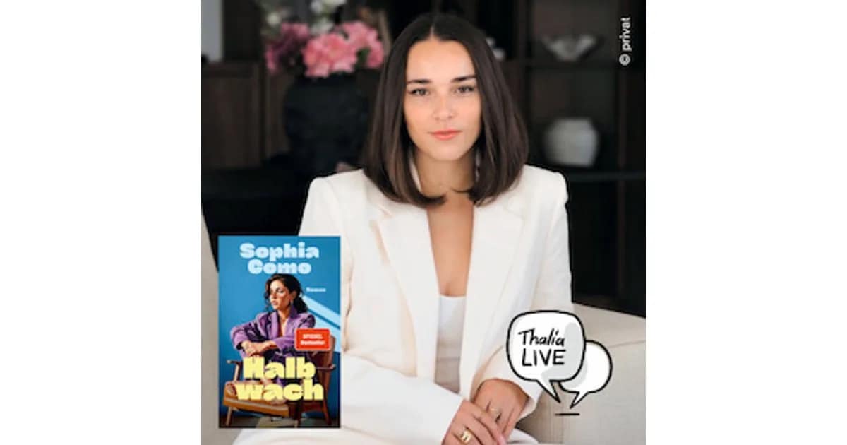 Thalia Frankfurt (0157000066) - Booktalk mit Sophia Como zu "Halbwach" event image
