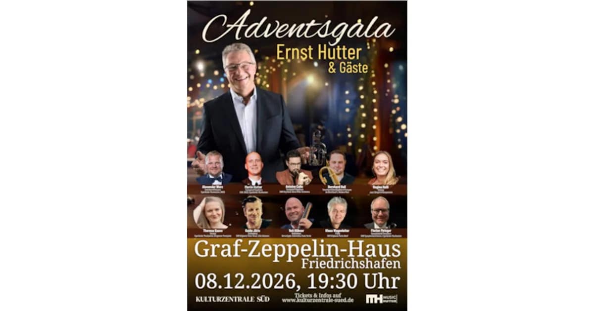 Musikalische Adventsgala - Ernst Hutter & Gäste - Musikalische Adventsgala - Ernst Hutter & Gäste event image
