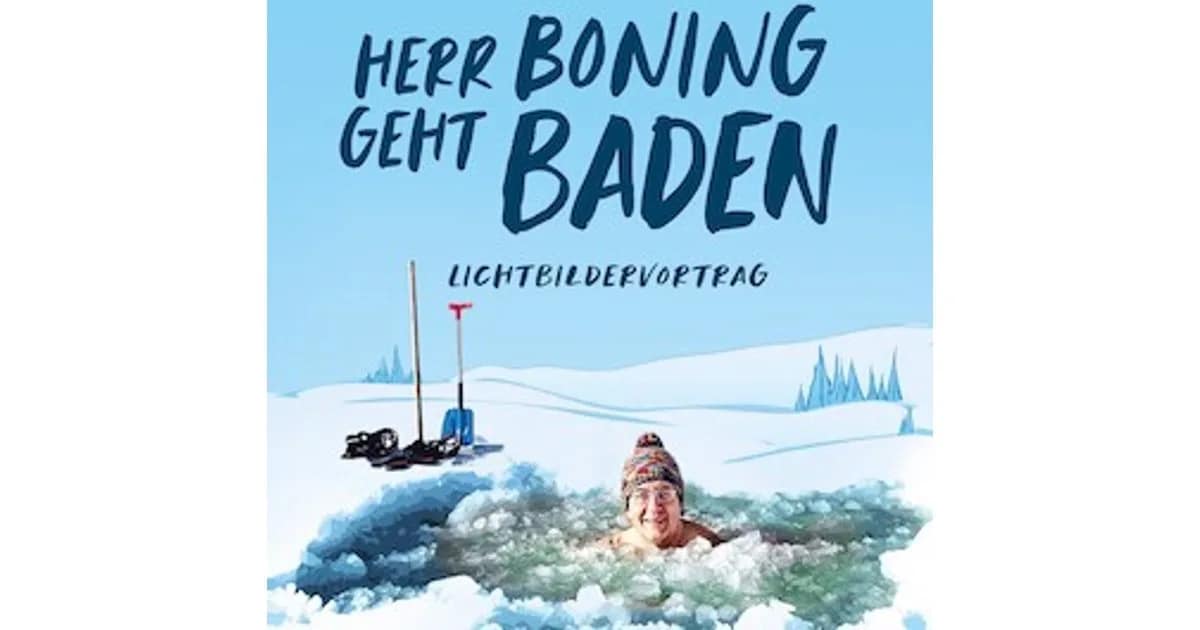 Herr Boning geht baden - Lichtbildervortrag von und mit Wigald Boning event image