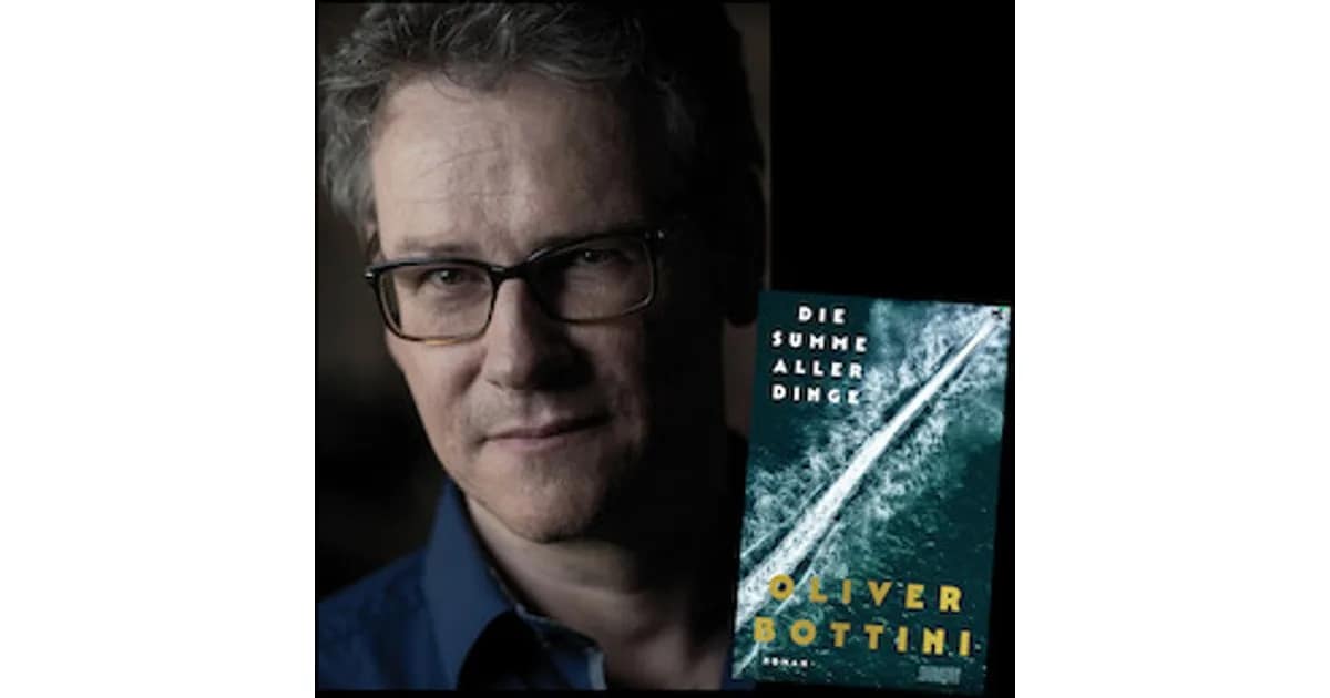 Krimifestival Marburg - Oliver Bottini liest aus »Die Summe aller Dinge« event image