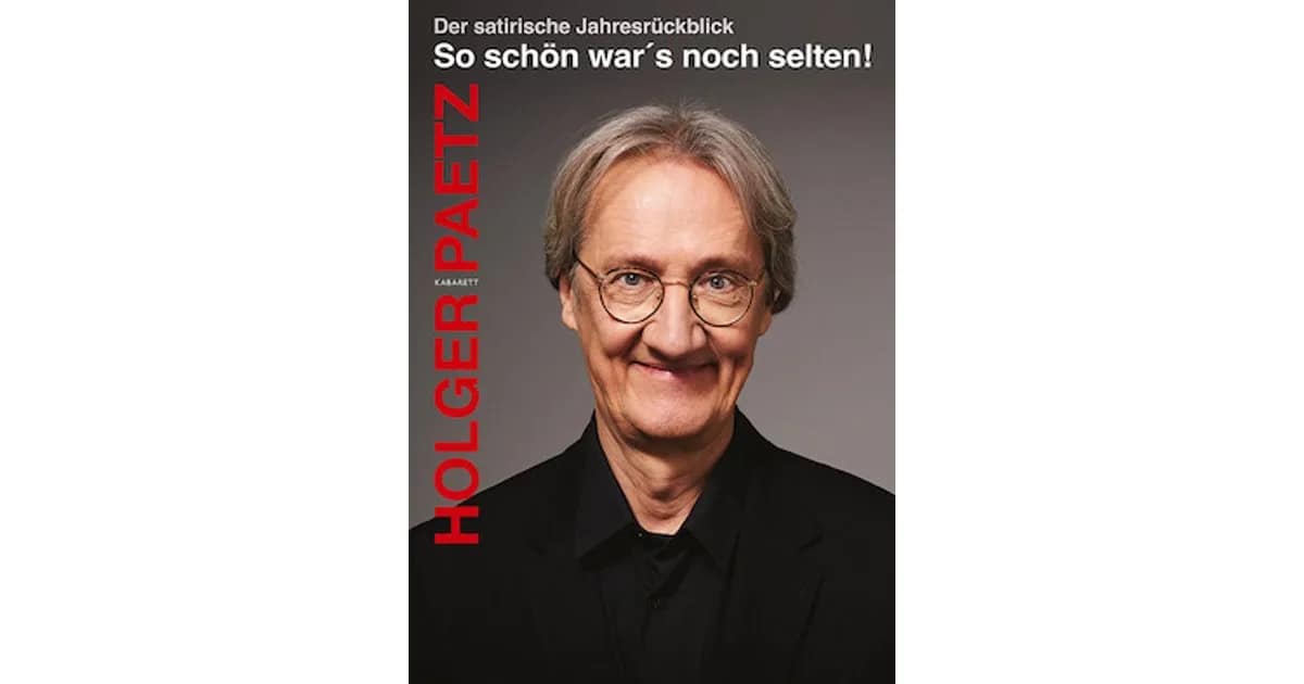 Holger Paetz: Satirischer Jahresrückblick 2027 event image