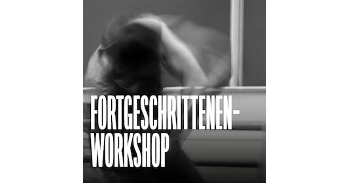 Fortgeschrittenen Workshop mit Taylor - für Tänzer*innen und Tanzstudierende event image