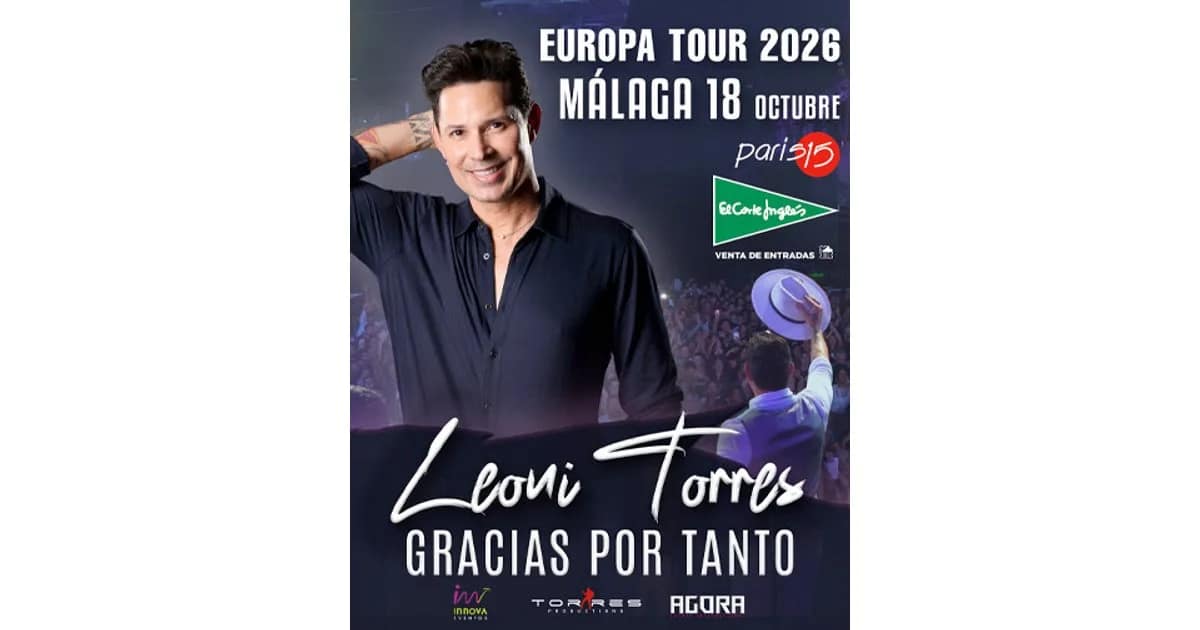 Leoni Torres - Gracias Por Tanto 2026 event image